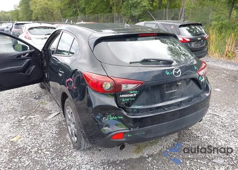 2014 Mazda Mazda3 I Sport из США, поврежденный, VIN JM1BM1K72E1216981